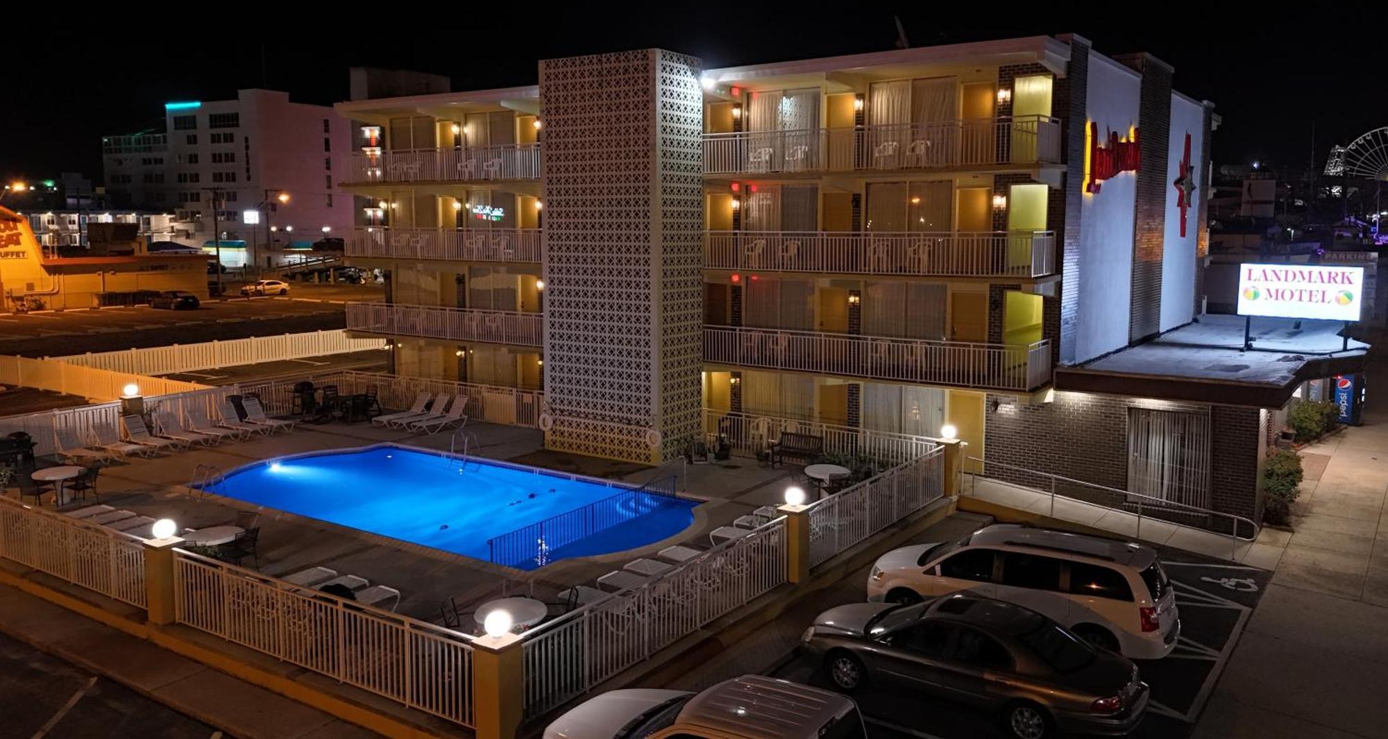 Landmark Motel Wildwood Bagian luar foto